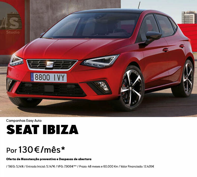 SEAT Ibiza Easy Auto - Por 130€/mes