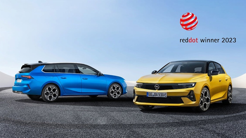 Desenhado para o sucesso: Opel Astra vence o Red Dot Award 2023