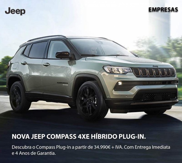 Novo Jeep Compass 4xe PHEV - Vantagens Fiscais