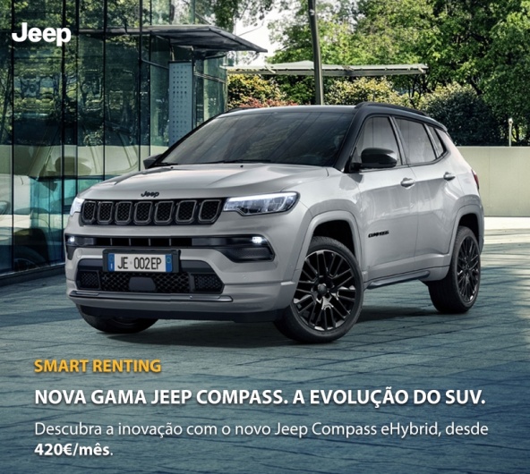 Jeep Compass eHybrid - Desde 420€/mês