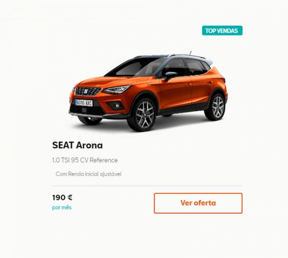 SEAT Arona - Easy Renting - 190€/mês SEAT Arona - Easy Renting - 190€/mês