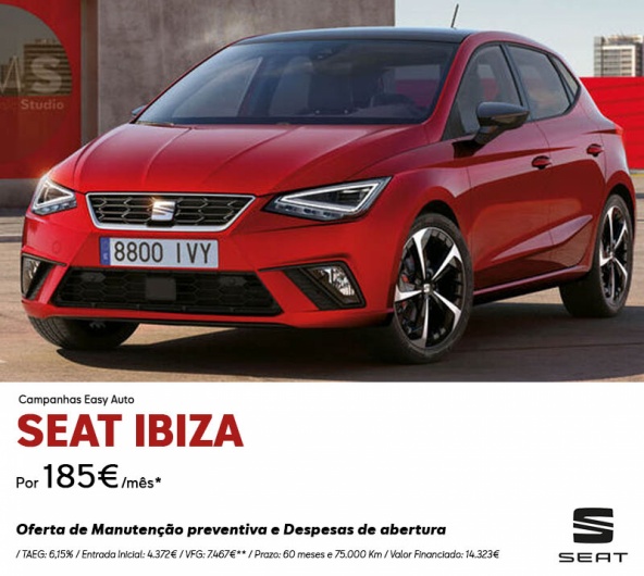 SEAT Ibiza Easy Auto - Por 185€/mes