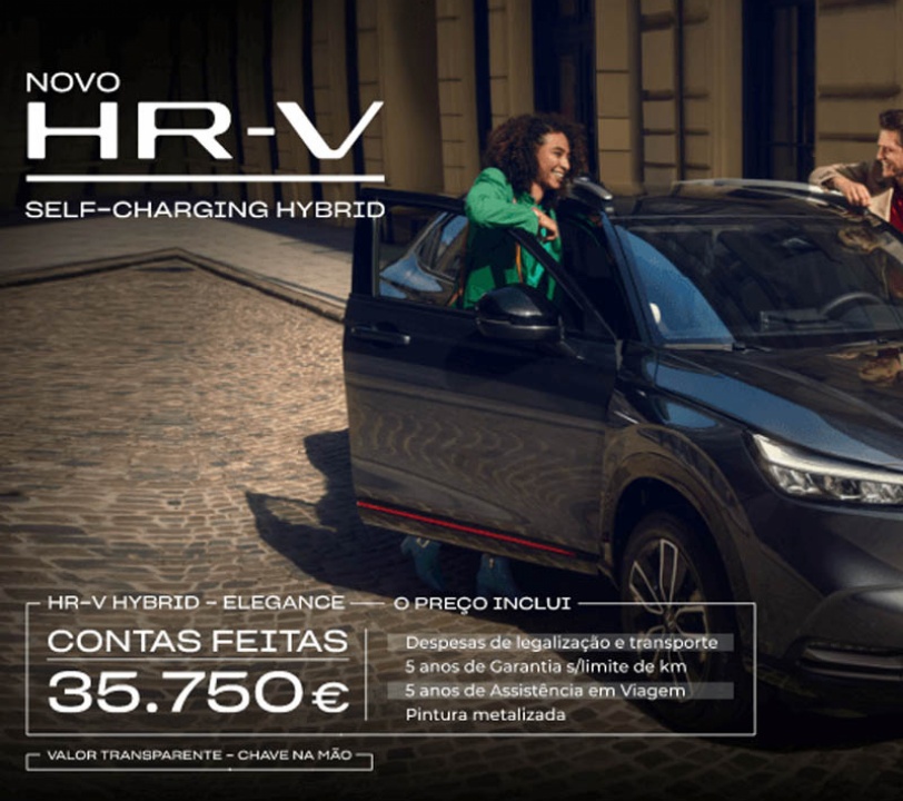 Novo Honda HR-V - Contas Feitas 35750€