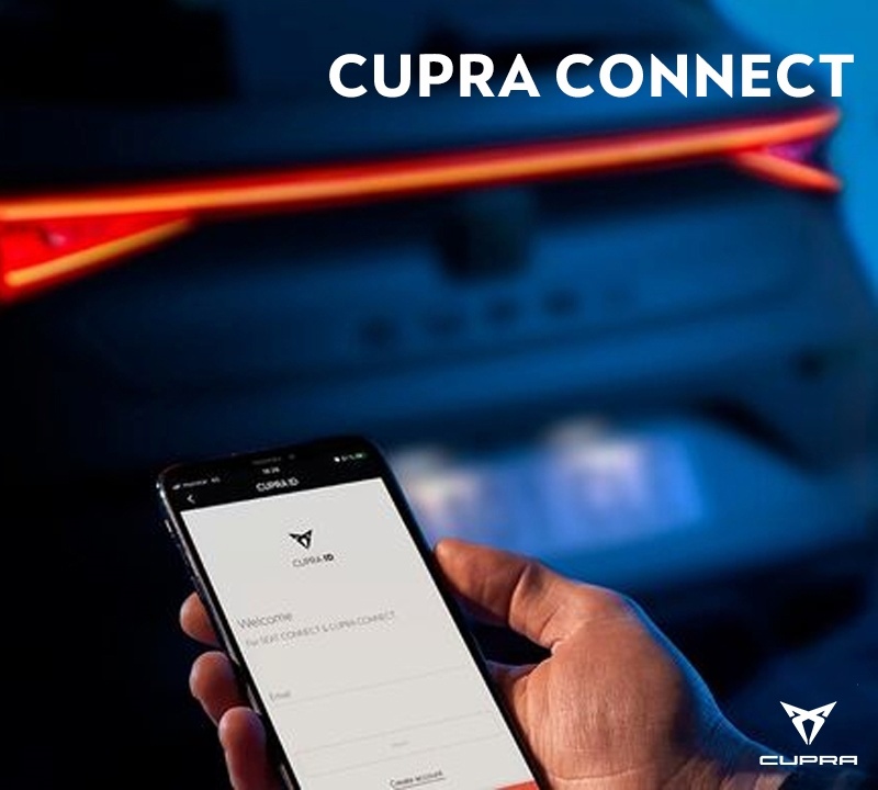 CUPRA CONNECT - Obtenha a App CUPRA CONNECT - Obtenha a App