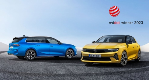 Desenhado para o sucesso: Opel Astra vence o Red Dot Award 2023