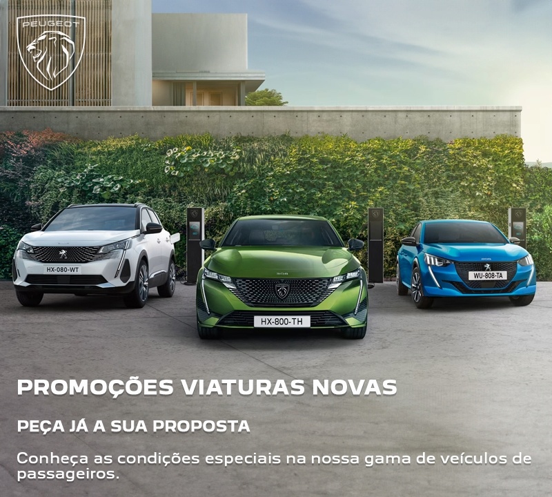 Peugeot - Promoções de viaturas novas