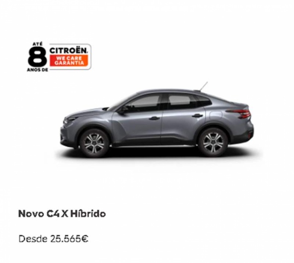 Novo C4 X H�brido Desde 25.565�