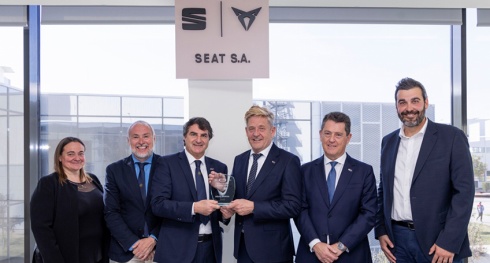 SEAT S.A. recebe o prmio European Sport and Healthy Company 2022