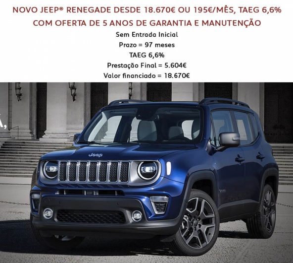 NOVO JEEP RENEGADE NOVO JEEP RENEGADE