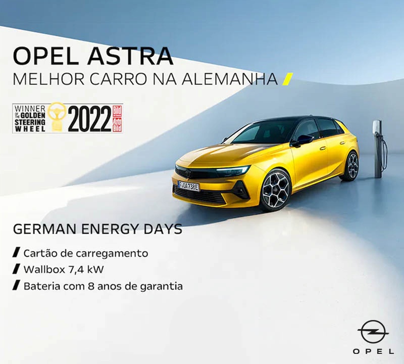 Opel Astra - Melhor Carro na Alemanha