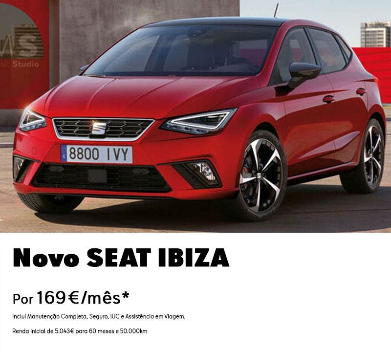 Novo SEAT Ibiza Easy Renting - Por 169€/mes