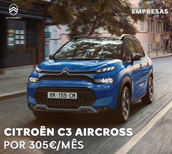 Citroen C3 Aircross Profissional - Por 305€/mês