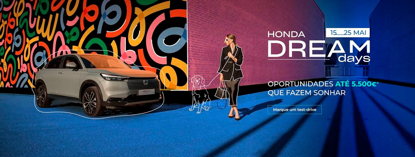 HONDA DREAM DAYS: 11 DIAS DE OFERTAS EXCLUSIVAS