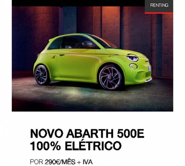 ABARTH 500e 100% EL�TRICO POR 299� / M�S