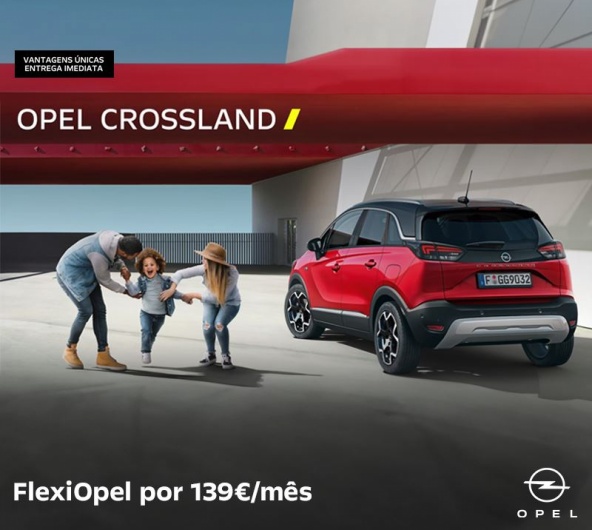 Opel Crossland - Desde 139€/mês