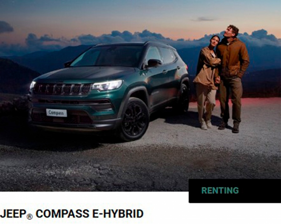 JEEP® COMPASS E-HYBRID DESDE 375€/MÊS JEEP® COMPASS E-HYBRID DESDE 375€/MÊS