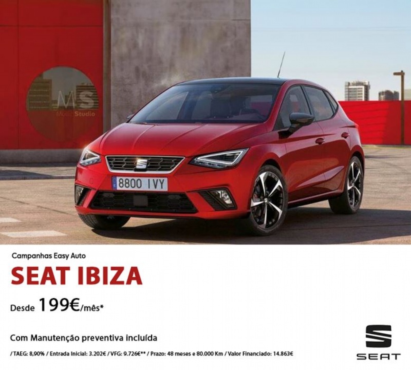 SEAT Ibiza Easy Auto - Desde 199€/mes SEAT Ibiza Easy Auto - Desde 199€/mes