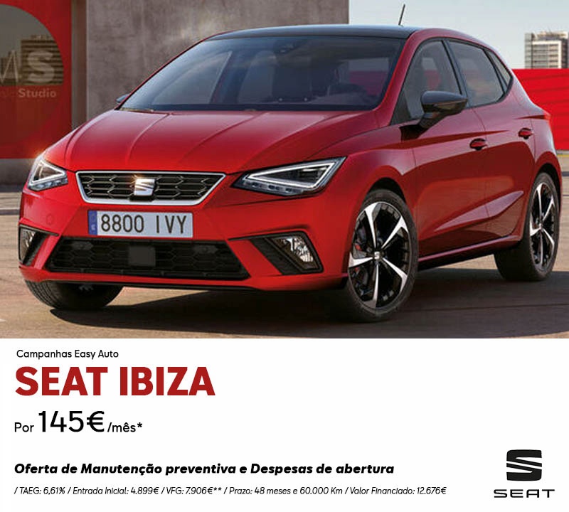 SEAT Ibiza Easy Auto - Por 145€/mes