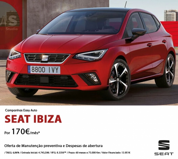 SEAT Ibiza Easy Auto - Por 170€/mes SEAT Ibiza Easy Auto - Por 170€/mes