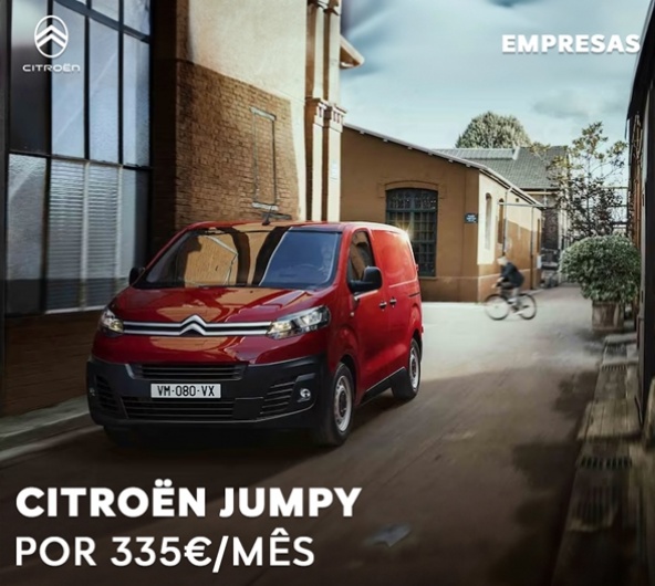 Citroen Jumpy Profissional - Por 335€/mês