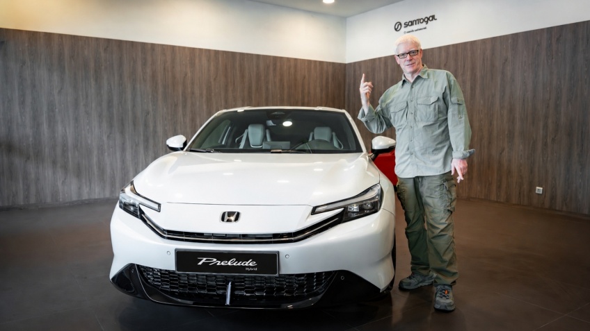 Honda assinala entrega do primeiro Prelude em Portugal