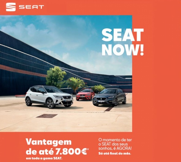SEAT NOW - Vantagem até 7800€