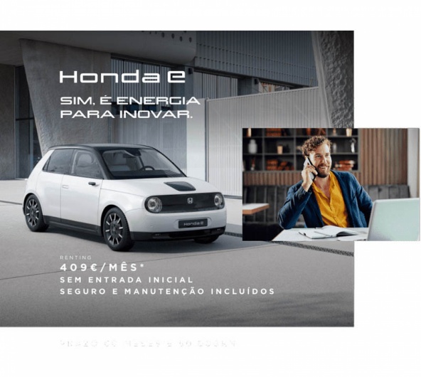 Novo Honda e Renting Novo Honda e Renting
