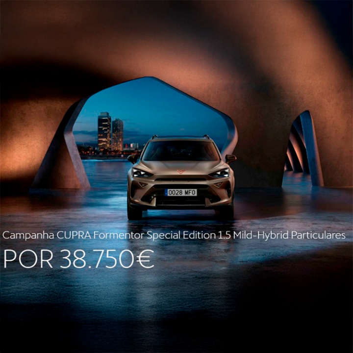 CUPRA Formentor Special Edition 1.5 Mild-Hybrid Particulares Por 38.750€ CUPRA Formentor Special Edition 1.5 Mild-Hybrid Particulares Por 38.750€