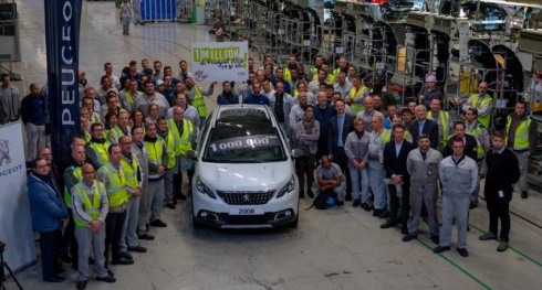 Peugeot 2008 chega ao milhão de unidades produzidas