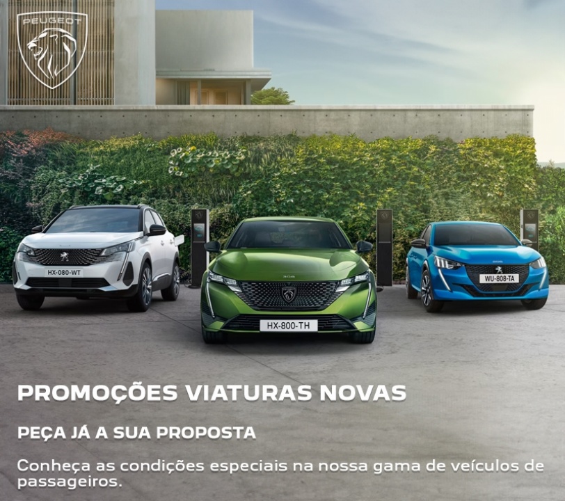 Peugeot - Promoções de viaturas novas