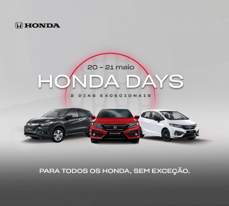 Honda Days | 20 a 21 Maio
