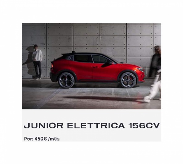 JUNIOR ELETTRICA 156Cv, DESDE 450�/ m�s