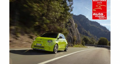 Abarth conquista o seu d�cimo pr�mio �Best Cars�: segunda vit�ria consecutiva para o 500e