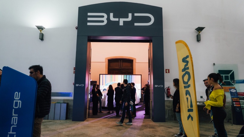 BYD marca presena no SAHE, no Porto, de 17 a 19 de outubro, com exposio e test-drives dos seus modelos