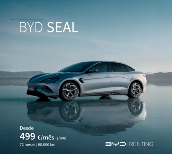 BYD SEAL Desde 499 /ms (s/IVA)*.