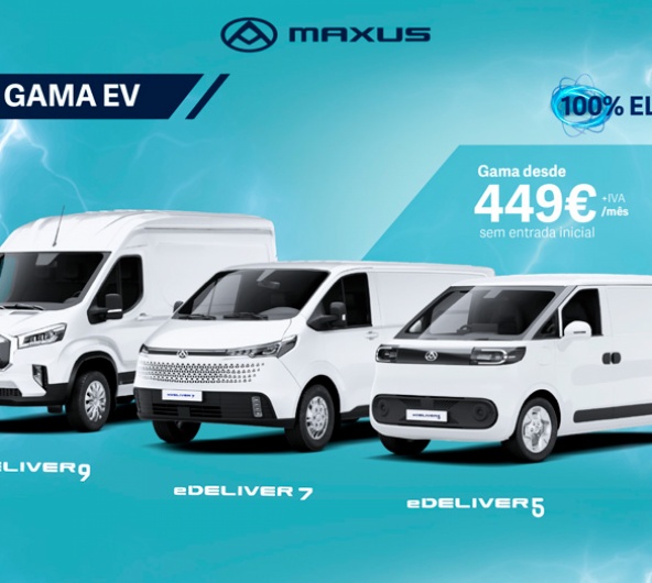 MAXUS GAMA EV desde 449� / M�s + IVA SEM ENTRADA INICIAL