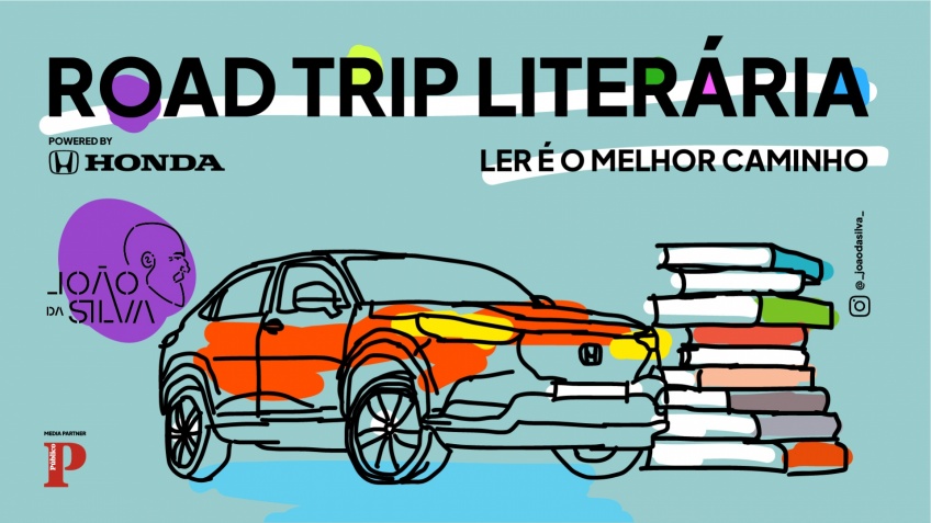 Honda celebra parceria com Joo da Silva, autor da Road Trip Literria Powered by Honda .
