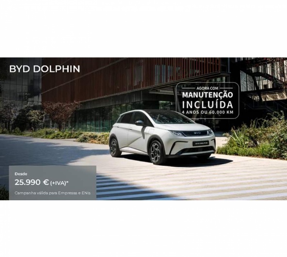 BYD Dolphin desde 25.990� (+IVA)*