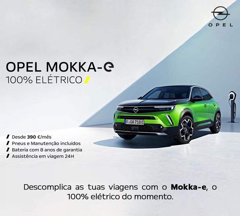 Novo Opel Mokka-e 100% Elétrico