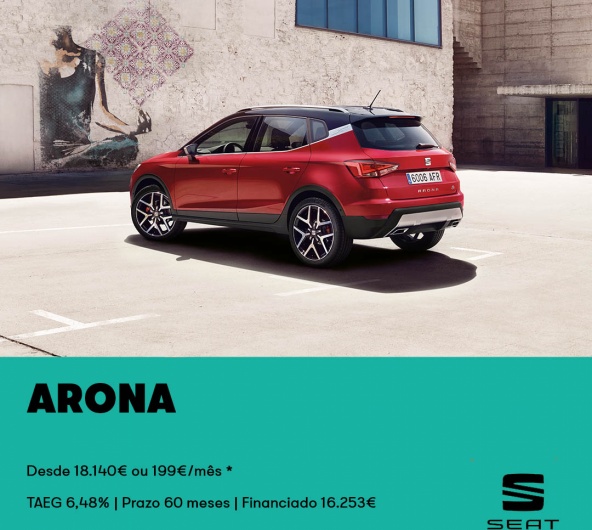 SEAT Arona - Desde 199€/mês SEAT Arona - Desde 199€/mês