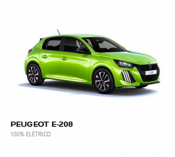 PEUGEOT E-208 100% EL�TRICO  A partir de 26.435� ou  por 245�/m�s*