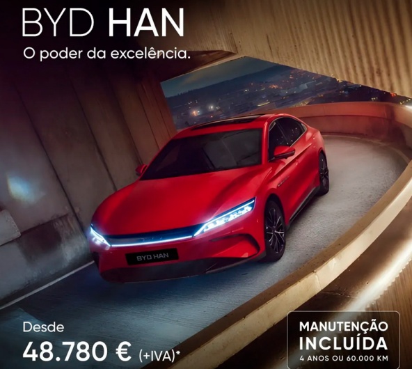 BYD HAN Desde  48.780 �  (+IVA)*