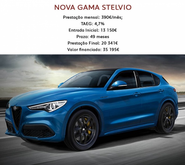 Nova Gama Stelvio Nova Gama Stelvio