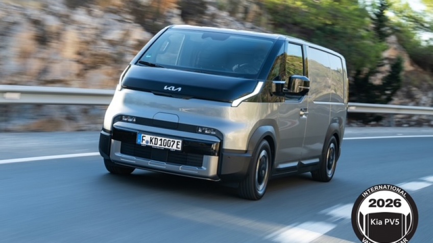 Kia PV5 conquista ttulo 2026 International Van of the Year