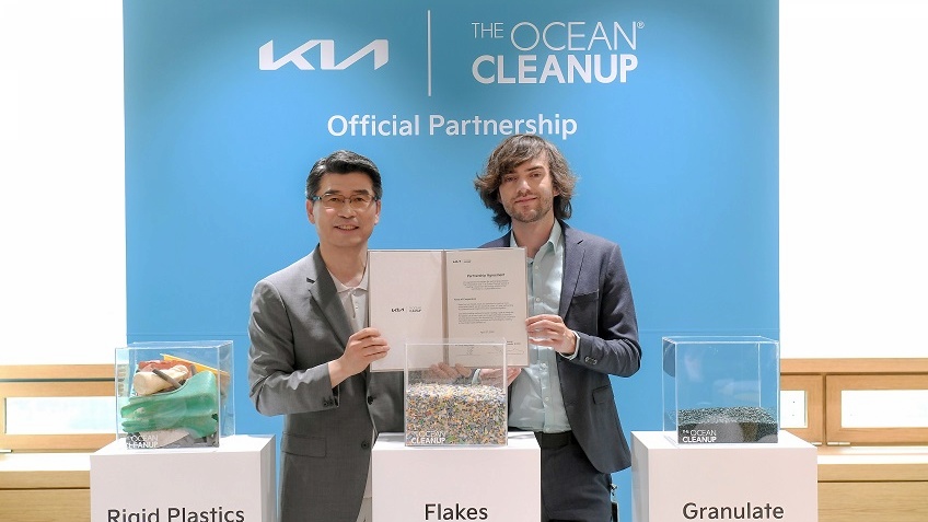 Kia integra projeto de larga escala  para limpeza dos oceanos