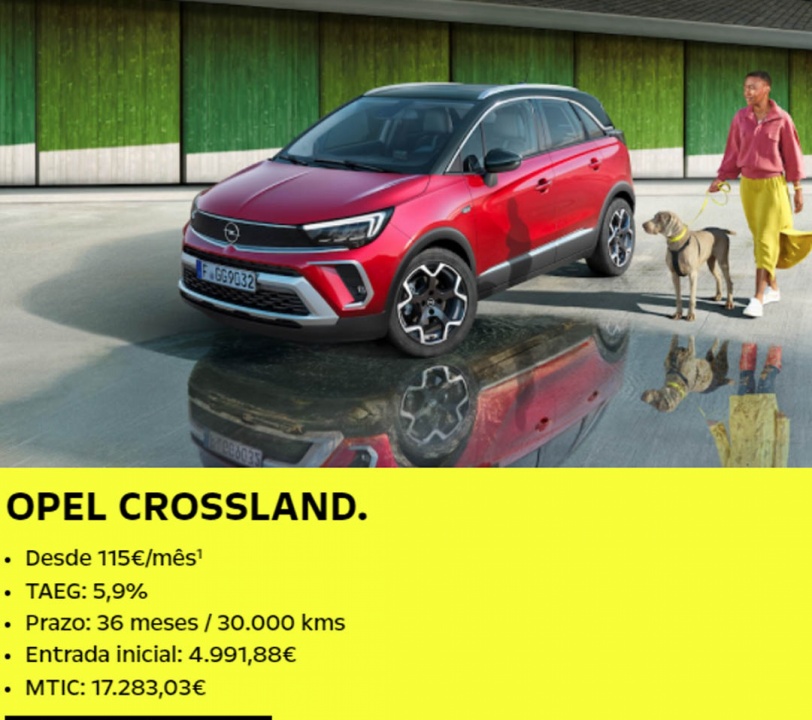 Novo Opel Crossland