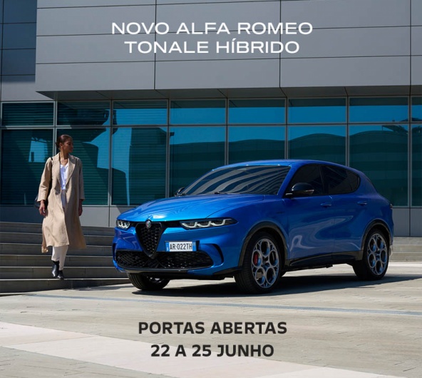 Alfa Romeo Tonale - Portas Abertas - 22 a 25 Junho Alfa Romeo Tonale - Portas Abertas - 22 a 25 Junho