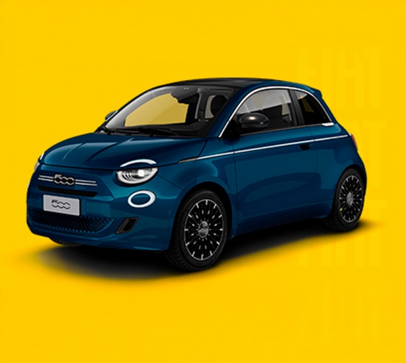 500 H�brido Cabrio Por: 17.900� ou 69�/m�s*