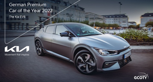 Kia EV6 é Carro Alemão do Ano 2022 na categoria Premium Kia EV6 é Carro Alemão do Ano 2022 na categoria Premium