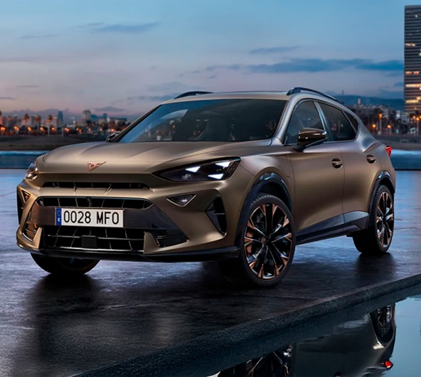 Campanha CUPRA FORMENTOR HÍBRIDO PLUG-IN para Particulares por 345€/mês* Campanha CUPRA FORMENTOR HÍBRIDO PLUG-IN para Particulares por 345€/mês*
